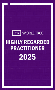 ITR World Tax Highly Regarded Practitioner